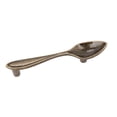 thumbnail image 2 of Aleación de zinc Negro mate/bronce Forma de vajilla Manija de gabinete sólido Accesorio de puerta de muebles (#6) VoborMX herramienta, 2 of 7