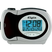 Geneva Elgin Multifunction Projection LCD Clock