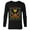 Black, variant on X-Men Wolverine Holiday Sweater - Long Sleeve T-Shirt for Men - Customized-Athletic Heather