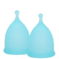 thumbnail image 4 of Copa menstrual para mujer, máquina de limpieza de copas de higiene femenina, suministros para la menstruación, reutilizables, 2 unidades, 4 of 14