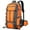 ORANGE, variant on Outdoor Hiking Bag Waterproof Large Capacity Travel Backpack A Generation Camping Backpack Wholesale