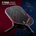 thumbnail image 2 of USAPA Approved Carbon Fiber Pickleball Paddles(16mm) Sandblasted Surface T700 Pickle Ball Rackets for All Skill Level Bubble, Set of 2 Paddles, 4 Balls, 2 of 12