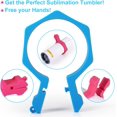 thumbnail image 4 of Pinch Perfect Tumbler Clamp,Pinch de vasos de sublimación,para vasos en blanco de sublimación de 20 Oz Pinch Perfect Clamp para, 4 of 8