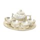 thumbnail image 3 of Juego de 6 tazas de té de aleación de zinc para bodas, aniversarios en tu hogar u oficina., 3 of 9