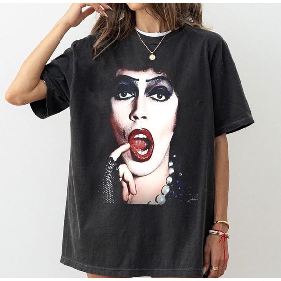Tim Curry Memorial T Shirt, Horror Movie Fan Gift, Actor Tribute Tee