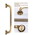 thumbnail image 4 of EBTOOLS Bathtub Handrail, Safety Grab Bar, Brass For Bathroom Wall Around Bathtub Shower Room Steps Without A Railing, 4 of 8