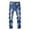 b-Dark Blue351214, variant on Hifoo Child Trendy Boys Distressed Jeans High Street Fashion Casual Long Pants Kids Comfortable Stretch Denim Trousers Spring Cute Slacks