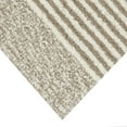 thumbnail image 5 of Mineral Spring Luxury Bath Stripe Tufted Polyester Bath Rug, Polished Taupe, 17" x 24", 5 of 7