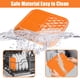 thumbnail image 3 of Almohadilla para lamer perros, almohadilla para lamer gatos de 2 piezas sin BPA con 1 espátula de silicona, ventosas extra fuertes para baño, entrenamiento, aseo y cuidado de uñas - S, 3 of 5