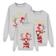 thumbnail image 3 of Christmas Matching Family Pullover Fashion Printed Crewneck Sweatshirt For Dad Family Holiday Pajamas Set, 3 of 4