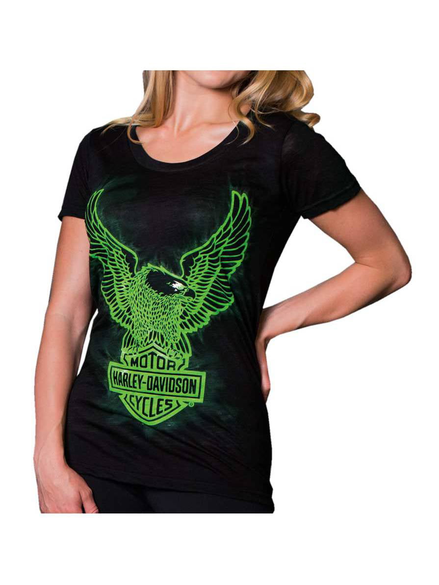 Funny Novelty Tops T-Shirt Womens tee TShirt Radioactive Glow In The Dark 