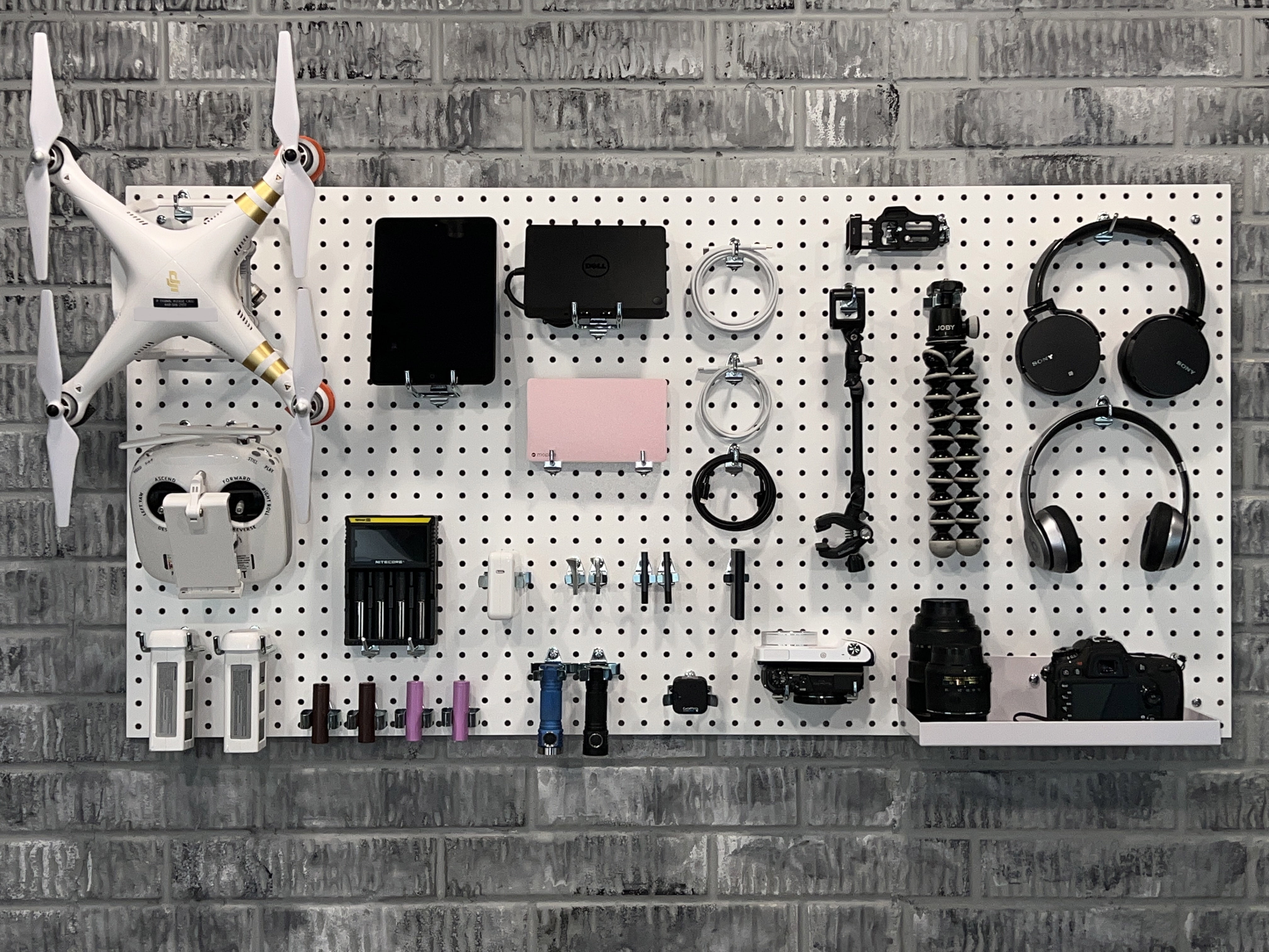 Buy Triton Products® High Density Fiberboard Pegboards with Mounting