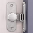 thumbnail image 3 of Cerradura de puerta de granero Zulema sin perforaciones con tornillos de montaje, 3 of 8