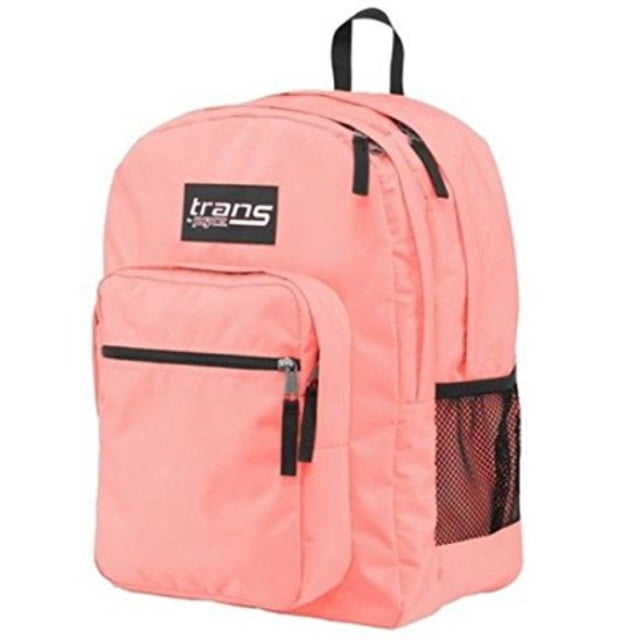 trans pink backpack