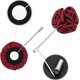 thumbnail image 4 of Juego de Alfileres de Solapa BRI Rosa para Bodas y Celebraciones 3 Colores, 4 of 5