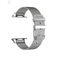 thumbnail image 2 of Gustave Replacement Apple Watch Band 38mm 40mm 42mm 44mm Stainless Steel Milanese Loop Bracelet Strap Wristbands Compatible with iWatch Series SE 8 7 6 5 4 3 2 1 for Women Men "Silver", 2 of 9