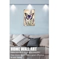 thumbnail image 2 of Retro Vintage Garden Lavender Flower and Butterfly Wall Art, Flower Aluminum Sign 5.5x8 Inches, Antique Wall Plaque Retro Art Decoration for Home Club Cabin Garage Store Bar Cafe Farm, 2 of 6