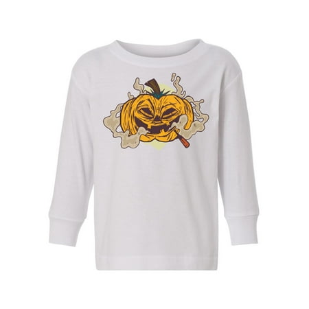 

Awkward Styles Girls Boys Halloween Toddler Long Sleeve Shirt Pumpkin Kids T-Shirt