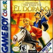 Gold and Glory The Road to El Dorado - Game Boy Color - game cartridge