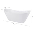 thumbnail image 3 of Tina De Baño Rack and Pack Lujo Fibra De Vidrio 170 X 72 X 70 Cm, 3 of 4