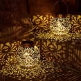 thumbnail image 2 of Solar Lanterns, Outdoor Waterproof Hanging Solar Lights, Metal Decorative Lanterns for Yard Patio Garden, Solar Powered Tabletop Decor, Unique Gifts for Women Gardening, 2 of 7