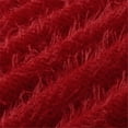 thumbnail image 6 of WREESH Womens Fashion Slim Sweaters Fuzzy Turtleneck Sweater Solid Color Pullover Long Sleeve Tops Casual Turtleneck Sweater Pullover Top Slim Blouse Red, 6 of 7
