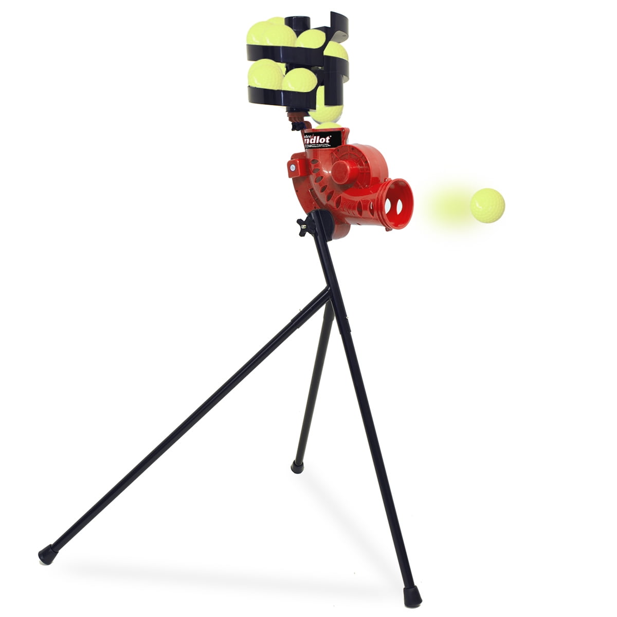 Heater Sports Sandlot Pitching Machine, Batting Cage, and Ball feeder Combination Package