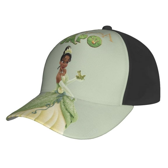 Women Men Princess Fro-g Baseball Cap Adjustable Trucker Plain Hats Dad Hat Unisex