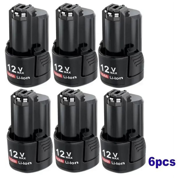 Para Bos*ch Batería Recargable de Ion de Litio, Cargador de 12V/10.8V 3000mAh BAT411.BAT 411A.BAT412.BAT412A.BAT413.