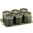thumbnail image 5 of Caja de condimentos de lujo liviana de grado alimenticio, botella y frasco de condimentos de cocina para el hogar montado en la pared, juego combinado de almacenamiento de sal y glutamato monosódico, 5 of 5