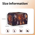 thumbnail image 5 of Picia Beautiful Dreamcatcher1 Print 2 Slice Toaster Cover , Toaster Protector Dustproof Kitchen Appliance Cover, Kitchen Appliance Dustproof Protector, 5 of 7
