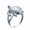white, variant on Vintage Turtle Ring Gold Plated Inlaid Artificial Gemstone White Fire Opal Jewelry For Women Gift Fashion Ring