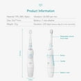thumbnail image 4 of Little Martin's: Baby Electric Toothbrush - Blue - Sonic Vibration, Flashing Lights, Timer, 2 Soft Bristle Heads, Gentle Cleaning, Kids Oral Care, 4 of 12
