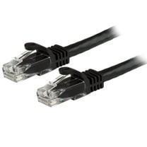 StarTech 6ft CAT6 Ethernet Cable - Black CAT 6 Gigabit Ethernet Wire -250Mhz 100W PoE RJ45 UTP Network Patch Cord Snagless with Strain Relief (N6PATCH6BK)