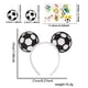 thumbnail image 3 of Conjunto de Accesorios para Aficionados Al Fútbol 2026: Diadema con Orejas de Ratón, Aretes de Balón de Fútbol, Tatuajes Temporales, Atuendo para El Día Del Partido para Mujeres y Niñas., 3 of 6