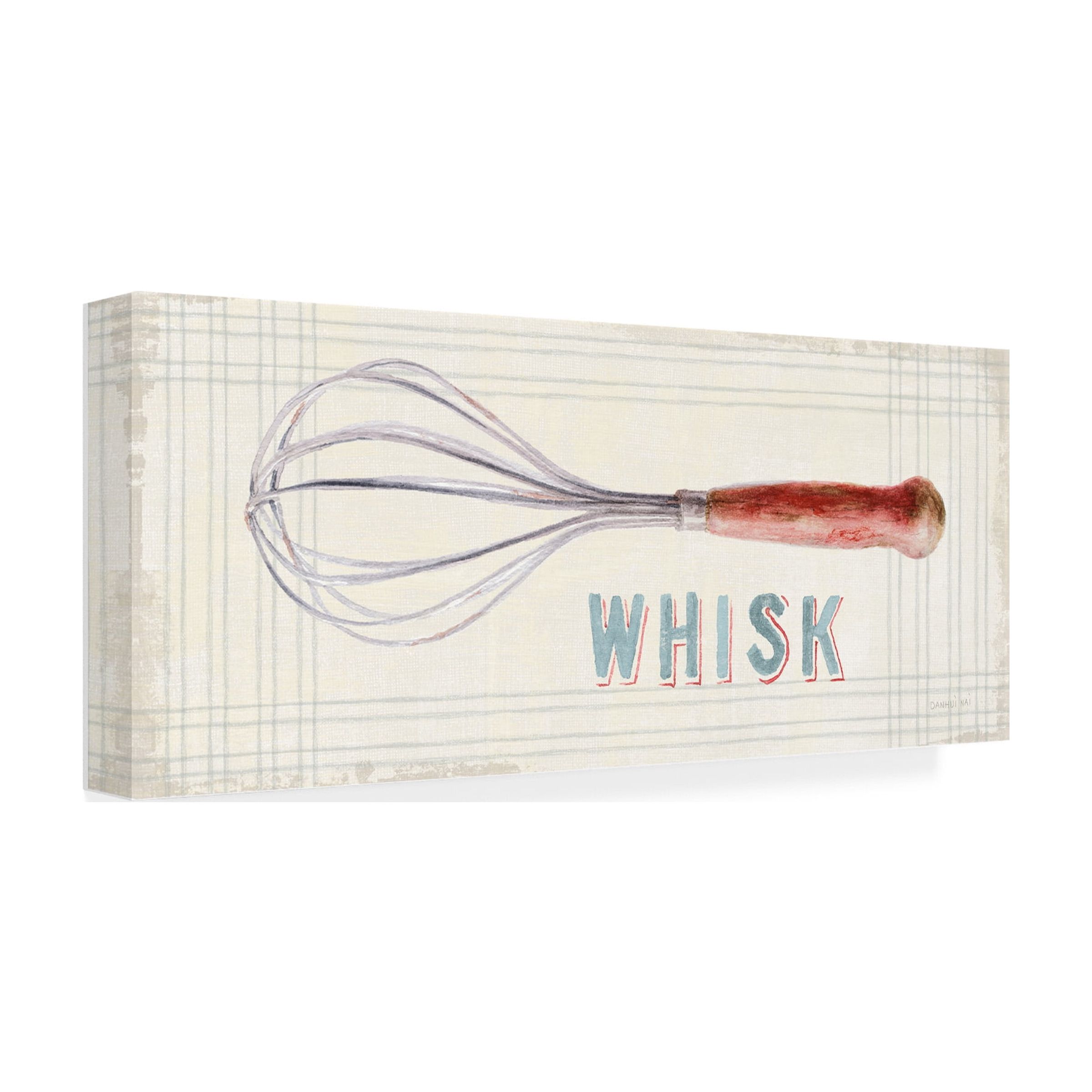 Danhui Nai 'Floursack Kitchen Sign IV' Canvas Art