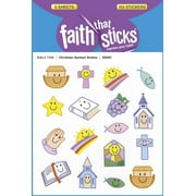 Sticker-Christian Symbol Smiles (6 Sheets) (Faith That Sticks)