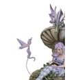 thumbnail image 3 of Amy Brown Bookworm Fairy With Pixie and Dragon By Toadstool Mushroom Figurine, 3 of 8