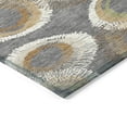 thumbnail image 3 of Addison Rugs Chantille Indoor/Outdoor Transitional Geometric Gray Machine Washable Rectangle Rug, 5' x 7'6", 3 of 8