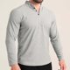 thumbnail image 5 of pstuiky Camisas de manga larga abrigadas para hombre, Camisa deportiva de entrenamiento fácil para hombre, elástica, de color liso, con cuello en V y manga larga tops de invierno para hombre xxl, 5 of 8