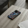 thumbnail image 2 of DistinctInk Hybrid (Acrylic / TPU) Clear Slim Fit Case for Apple iPhone 14 Pro MAX (6.7" Screen) - "Spectrum of Dreams: Vibrant Street Art Masterpiece", 2 of 8