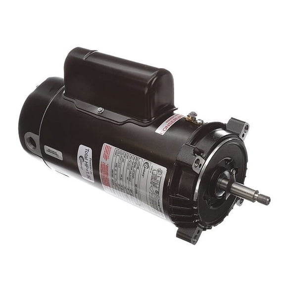 Pool Pump Motor, Capacitor-Start/Run, 1 1/2 HP, 56J Frame, 3,450 Nameplate RPM UCT1152