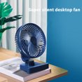 thumbnail image 3 of sruoe Portable Tabletop Fan, Desktop Fan, Desk Fan, Stroller Fan, Mini Tabletop Fan, Small Fan, Table Fans Oscillating for Home Clearance, Camping Fan, 3 of 5