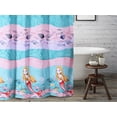 thumbnail image 4 of Greenland Home Fashions Mermaid Shower Curtain, 72" x 72", 4 of 6