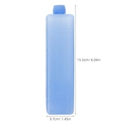 RENACLIPY 4-Pack Reusable Ice Packs for Cooler Bags, Portable Freezer Gel Ice Blocks with Leak-Resistant Lids