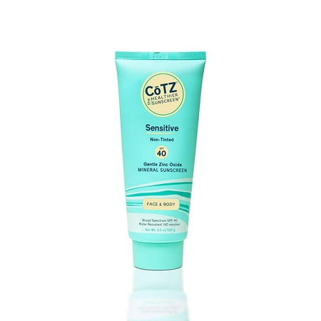 Cotz Spf 40 UVB/UVA Sunscreen for Sensitive Skin, 3.5