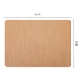 thumbnail image 6 of Unique Bargains 6pcs Faux Leather Table Mats for Kitchen Khaki 16.9"x11.8", 6 of 6