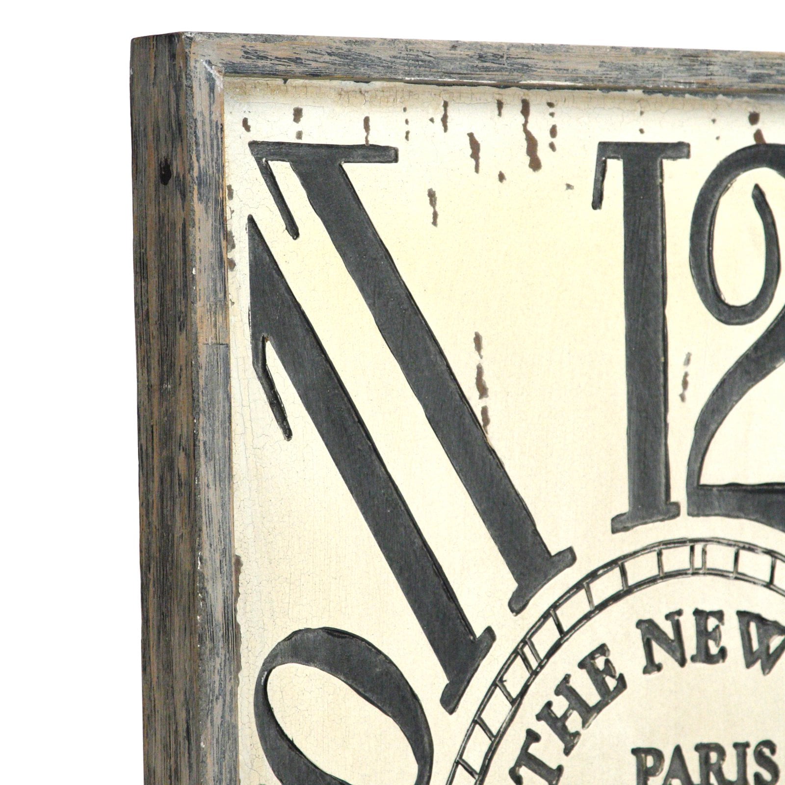 Free Shipping! Zentique 36.5 in. Square Wooden Wall Clock