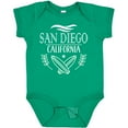 thumbnail image 3 of Inktastic San Diego California Cute Surfing Boys or Girls Baby Bodysuit, 3 of 5