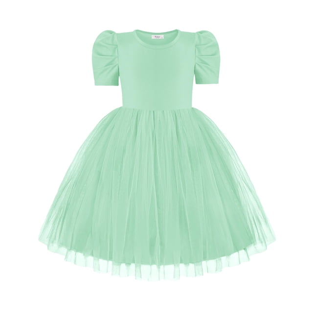 Vestido tutú Arshiner para niños pequeños, fiesta de Pascua, boda, niña de 7 a 8 años